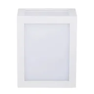 Lampy ogrodowe - Kinkiet Zewnętrzny Oprawa Ścienna V-Tac 12W Led Ip65 Biała Vt-822 3000K 1350Lm - miniaturka - grafika 1