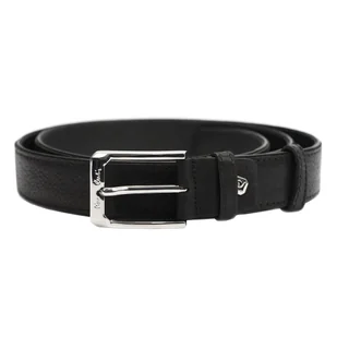 Pasek skórzany męski Pierre Cardin GF 9033 Czarny - Paski - miniaturka - grafika 1