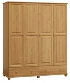 Szafy - Szafa sosnowa 4D nr5 S160 olcha - miniaturka - grafika 1