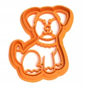 Formy do ciast - Foremka Piernikowy pies piesek rodzina Wykrawacz - miniaturka - grafika 1