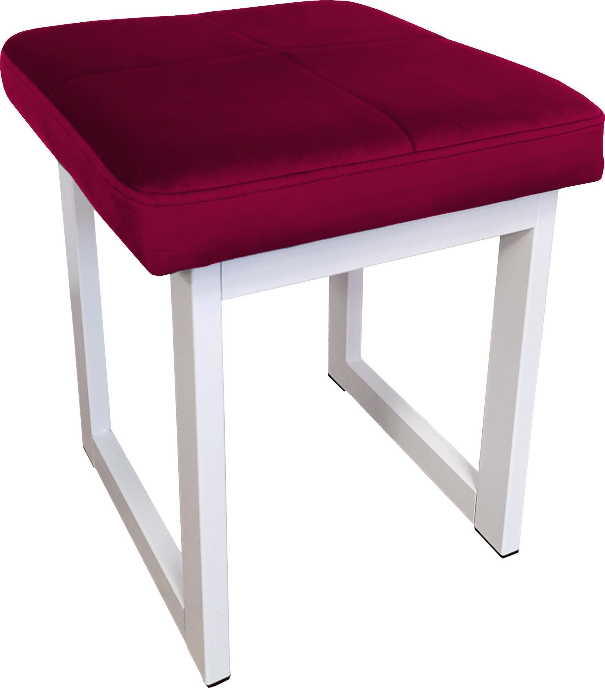 Atos TABORET SOLID 45cm STOŁEK LOFT podstawa biała MG31