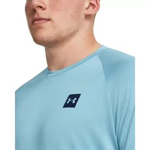 Koszulka męska Under Armour Tech Print Fill LS - Koszulki sportowe męskie - miniaturka - grafika 4