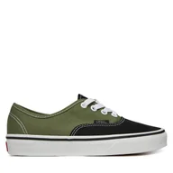 Trampki damskie - Tenisówki Vans Authentic VN000BW5ZBF1 Zielony - miniaturka - grafika 1