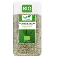 Ziarna i nasiona roślin strączkowych - Bio Planet Soczewica zielona typu francuskiego 500 g Bio - żywność - miniaturka - grafika 1