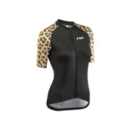 Koszulki rowerowe - Koszulka rowerowa damska NORTHWAVE WILD WMN Jersey czarna - miniaturka - grafika 1