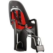 Foteliki rowerowe - Fotelik rowerowy HAMAX Zenith Szaro-czerwony - miniaturka - grafika 1