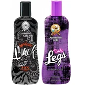 Balsamy i kremy do opalania - Australian Gold,Hardcore Black + Dark Legs Do Nóg - miniaturka - grafika 1