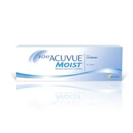 Soczewki kontaktowe - Acuvue, 1 Day Moist, soczewki jednodniowe -6.50 krzywizna 8,5, 30 szt. - miniaturka - grafika 1