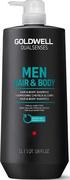 Goldwell Złota Well dualsenses Men Hair & Body Shampoo 1000 ML oczyszczania orzeźwiającym do włosów i ciała 4021609026556