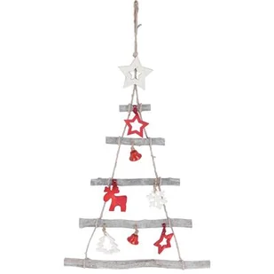 Choinka wisząca 48 cm - Ozdoby bożonarodzeniowe - miniaturka - grafika 1