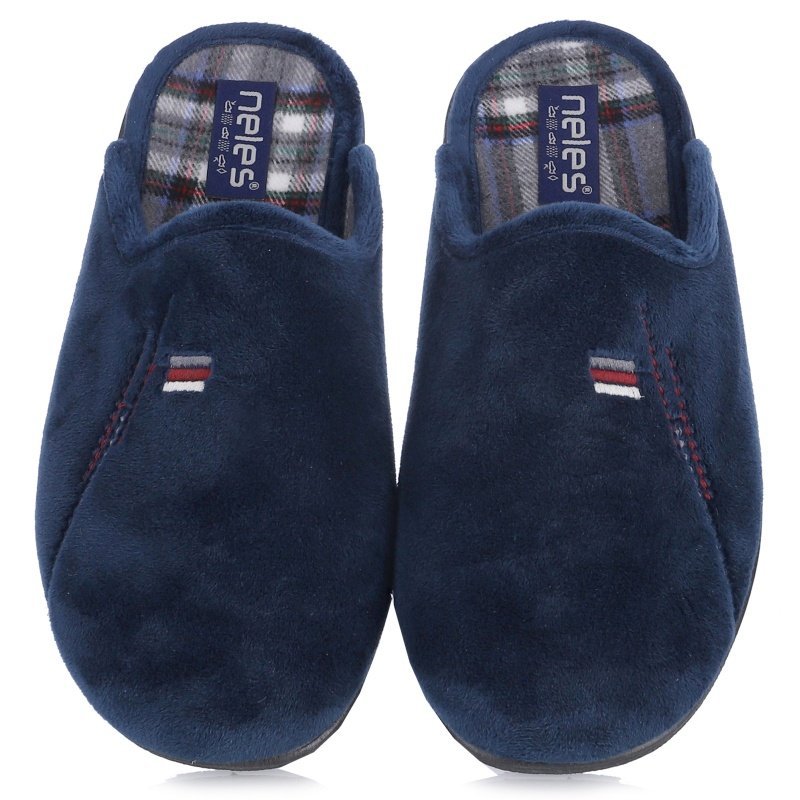 Pantofle męskie hiszpańskie Neles T9-4724A MARINO R.41