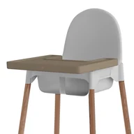 Krzesełka do karmienia - Mata silikonowa pełna na krzesełko IKEA Antilop - NATURAL, BabySteps - miniaturka - grafika 1