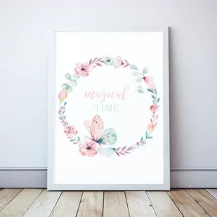 Plakat Motyl, Magical time format A4 - Plakaty - miniaturka - grafika 1