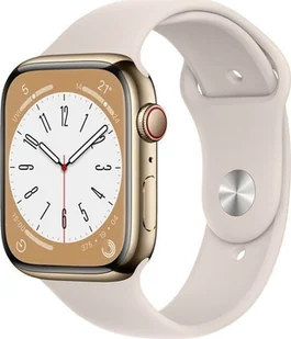 Apple Watch 8 GPS 45mm Aluminium Beżowy MNP23WB/A - Smartwatch - miniaturka - grafika 1