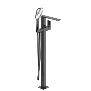 Bateria wannowa wolnostojąca gun metal Dust KFA Armatura - Baterie wannowe i prysznicowe Bateria wannowa wolnostojąca gun metal Dust KFA Armatura - Baterie wannowe i prysznicowe - miniaturka - grafika 1