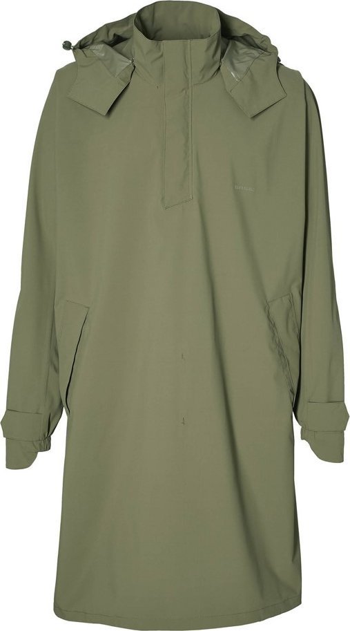 Basil Ponczo przeciwdeszczowe unisex BASIL MOSSE BICYCLE RAIN PONCHO UNISEX 100% waterproof olive green Rozmiar: XL/XXL