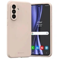 Etui i futerały do telefonów - Etui MERCURY Silicone do Samsung Galaxy A56 Różowo-piaskowy - miniaturka - grafika 1