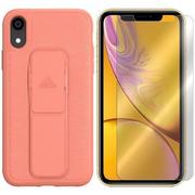 Etui i futerały do telefonów - Etui Do Iphone Xr Pokrowiec Obudowa Adidas + Szkło - miniaturka - grafika 1