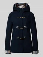 Płaszcze męskie - Kurtka z kapturem i zapięciem na guzik - miniaturka - grafika 1