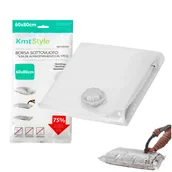 Pokrowce na ubrania - Worek próżniowy 80x60 cm gruby wielorazowy - miniaturka - grafika 1