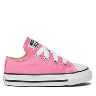 Buty dla dziewczynek - Trampki Converse Inf C/T A/S OX 7J238C Różowy - miniaturka - grafika 1