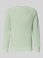 Swetry męskie - Sweter z dzianiny o kroju regular fit z czystej bawełny - miniaturka - grafika 1