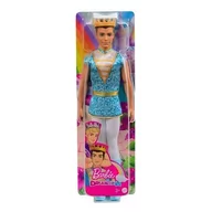 Lalki dla dziewczynek - Lalka Barbie Dreamtopia Królewski Ken Brunet HLC22 - miniaturka - grafika 1