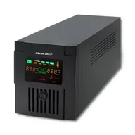 Zasilacze awaryjne UPS - Qoltec Zasilacz awaryjny UPS MONOLITH | 1000VA | 600W | LCD | USB (53953) - miniaturka - grafika 1