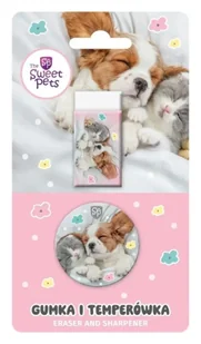 Gumka + temperówka The Sweet Pets - Beniamin - Przybory szkolne - miniaturka - grafika 1