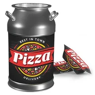 Cukierki - KRÓWKI reklamowe z logo metalowa kanka SKARBONKA - miniaturka - grafika 1