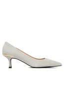 Czółenka - LOVE MOSCHINO Czółenka JA10326G1OJA0110 Szary - miniaturka - grafika 1