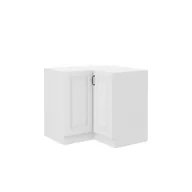 Szafki kuchenne - Szafka Kuchenna Stojąca Narożna 1 Drzwi 89 x 89 ND 1F Stilo Biały Mat Stolarz Lempert Dąb Artisan - miniaturka - grafika 1