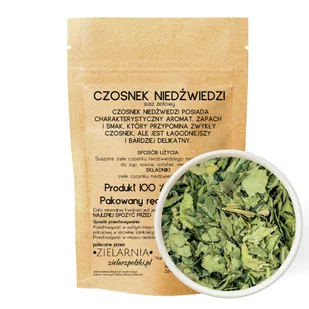 Czosnek niedźwiedzi liść 50g ZIELARZPOLSKI.PL - Przyprawy i zioła sypkie - miniaturka - grafika 1