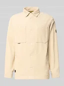 Kurtki męskie - Koszula casualowa o kroju regular fit z imitacji sztruksu - miniaturka - grafika 1