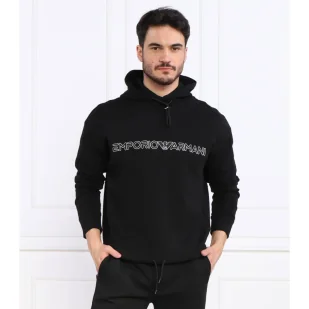 Emporio Armani Bluza | Regular Fit - Bluzy męskie - miniaturka - grafika 1