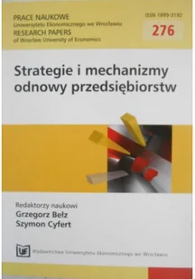 Strategie i mechanizmy odnowy przedsiębiorstw - Ekonomia - miniaturka - grafika 1