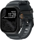 Akcesoria do smartwatchy - Nomad Pasek Rocky Point Band do Apple Watch 49/46/45/44 mm, grafitowy - miniaturka - grafika 1