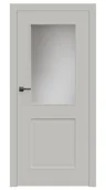 Drzwi wewnętrzne - Dre Drzwi Wewnętrzne Z Szybą Fano 30 Okleina Jasna Szara Mat - miniaturka - grafika 1