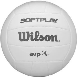 Piłka siatkowa WILSON AVP Soft Play Biały ( 5) - Siatkówka - miniaturka - grafika 1