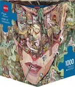 Puzzle - Heye Puzzle 1000 Myśli w głowie, Tiurina - - miniaturka - grafika 1