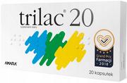 Układ pokarmowy - TRILAC 20, synbiotyk probiotyk, 20 kaps. - miniaturka - grafika 1