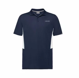 HEAD Club Tech Polo Shirt M Dark Blue 2020 - Koszulki sportowe męskie - miniaturka - grafika 1