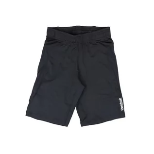 Odzież sportowa dziecięca - Adidas Ser Short Tight, chłopięce spodenki sportowe, Czarne - grafika 1