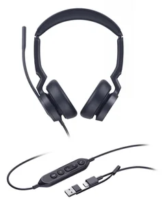 Yealink UH46 Dual UC USB-C/A Headset - Słuchawki - miniaturka - grafika 1