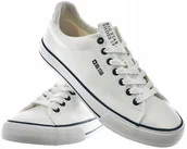 Trampki męskie - Męskie trampki Big Star tenisówki NN174017 biały 40 - miniaturka - grafika 1