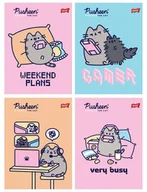 Zeszyty szkolne - St. Majewski Zeszyt A5 Pusheen kratka 32 kartki 1 szt. - miniaturka - grafika 1