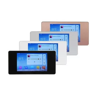 Odtwarzacz ścienny DSPPA, Wi-Fi/Bluetooth, 2x20W, ekran dotykowy, czarny DM838B - TV Box - miniaturka - grafika 3