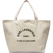 Torebki damskie - Karl Lagerfeld Shopperka K/RSG - miniaturka - grafika 1