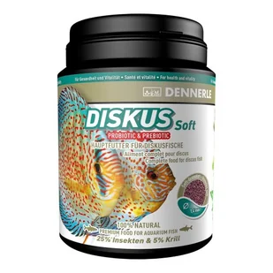 DENNERLE Główny pokarm do paletek Diskus Soft, 1000 ml (7522) - Pokarm dla ryb - miniaturka - grafika 1