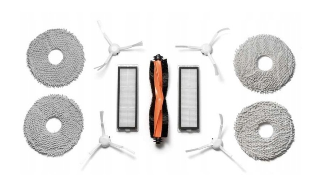 Zestaw akcesoriów do XIAOMI S10+ X10+ X20+ filtry szczotki mopy